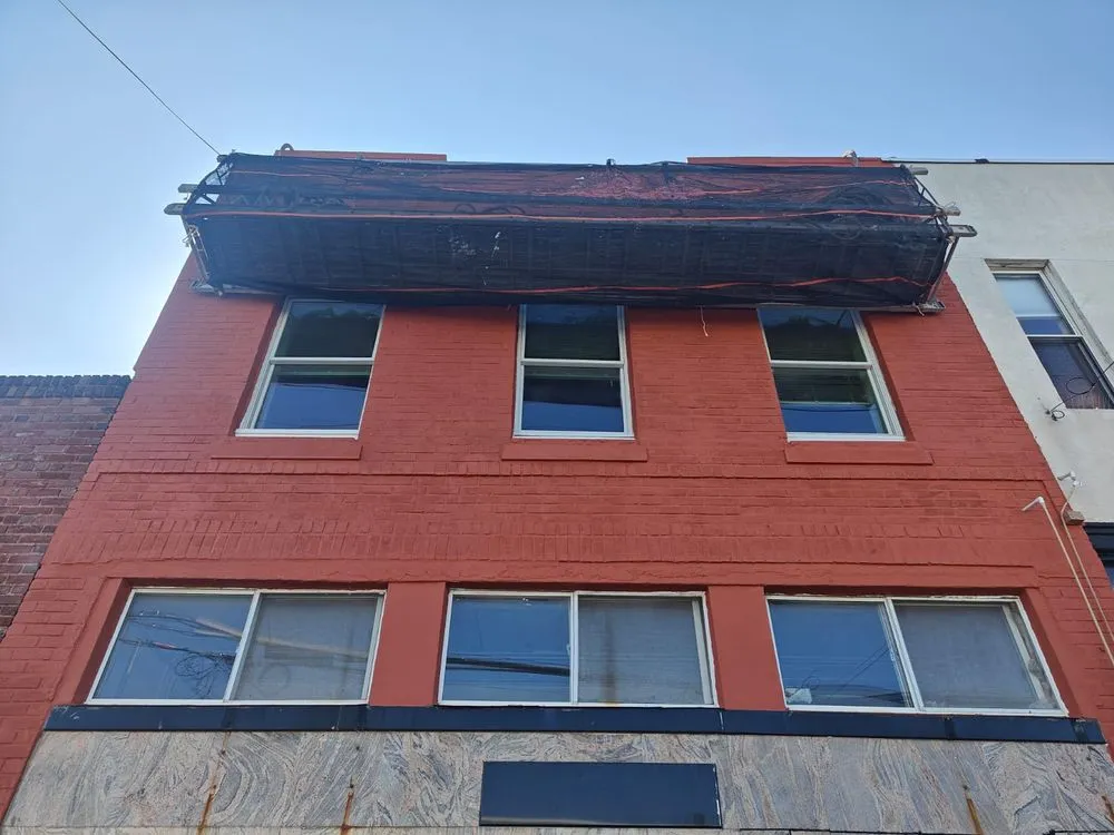 Slide of Brooklyn BD construction