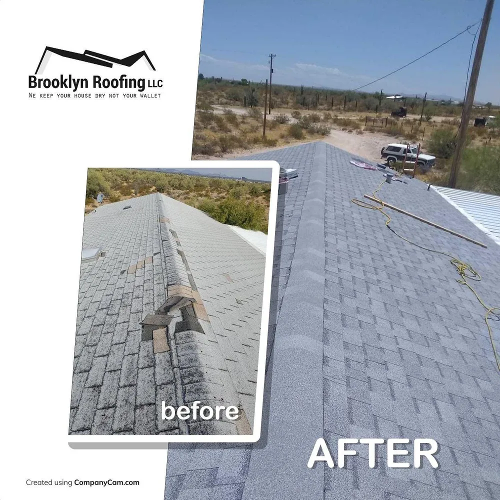 Slide of Brooklyn Roofing