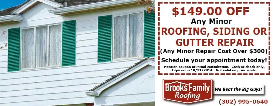 Slide of Brooks Family Roofing