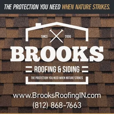 Brooks Roofing Logo