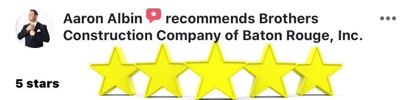 Slide of Brothers Construction Company of Baton Rouge