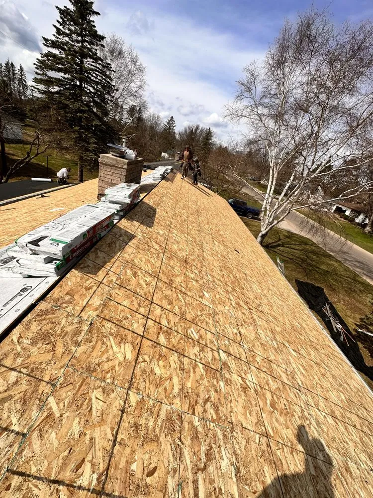 Licensed roof leak repair for homes in Wright, MN by Brothers Construction