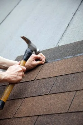 Brothers Roofing of Point Blank Logo