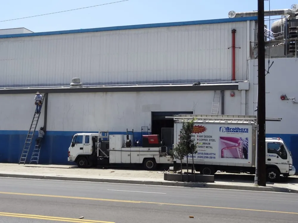 Slide of Brothers Sheetmetal & Rain Gutters