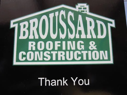 Broussard Roofing and Construction Logo