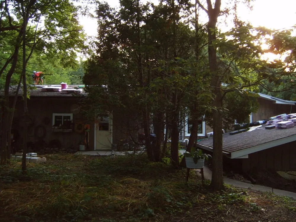 Slide of Brown Roofing and Siding