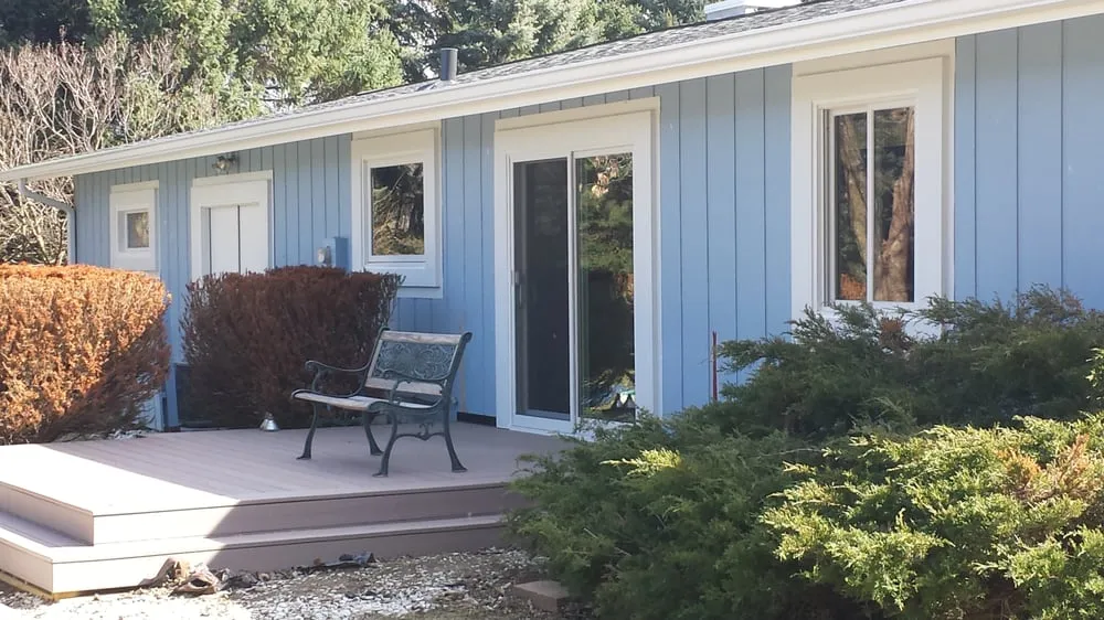Slide of Brown Roofing and Siding