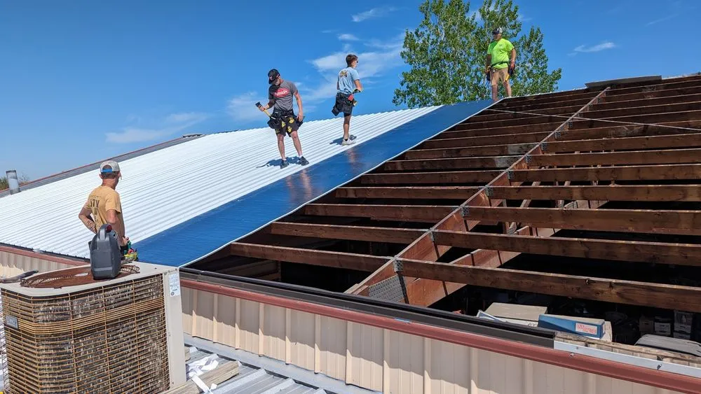 Slide of Brown Roofing