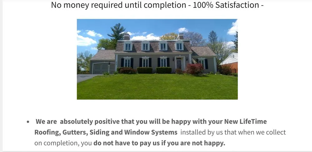 Slide of Brown Roofing Cincinnati