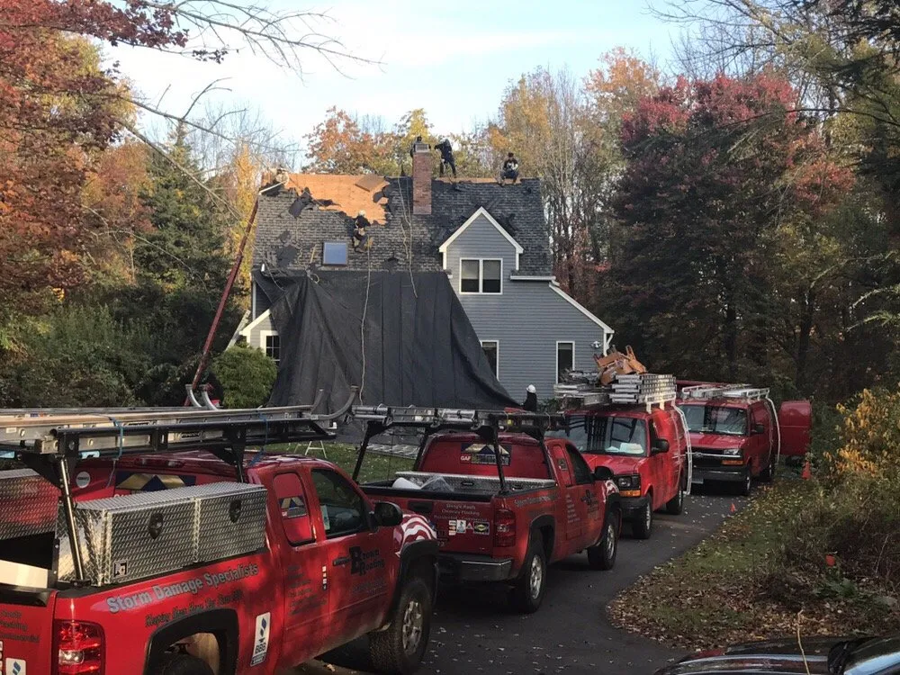 Slide of Brown Roofing Company