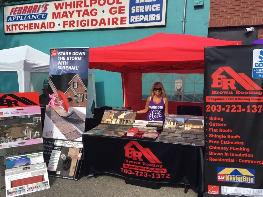 Slide of Brown Roofing Company