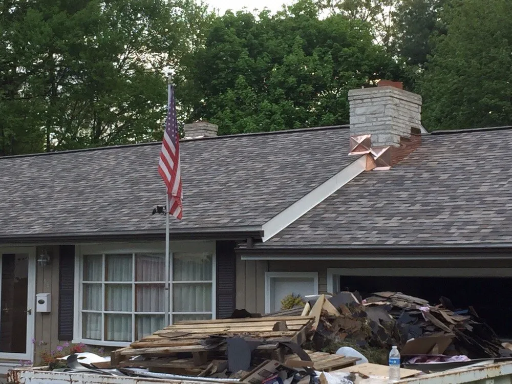 Slide of Brown Roofing Company