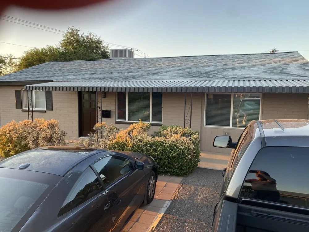 Slide of Brown Roofing