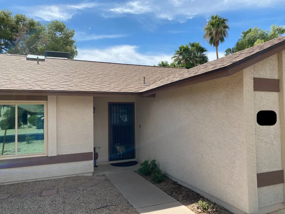 Slide of Brown Roofing