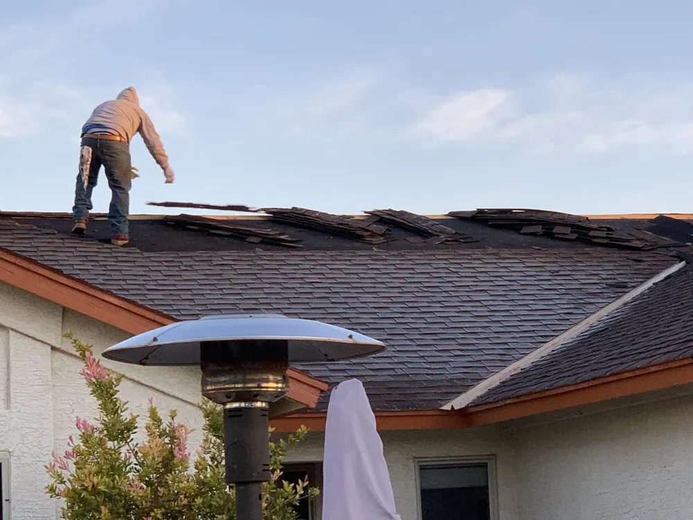 Slide of Brown Roofing