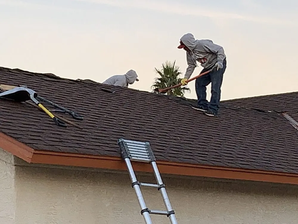 Slide of Brown Roofing