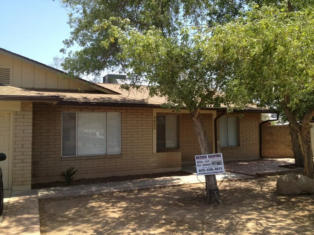 Slide of Brown Roofing
