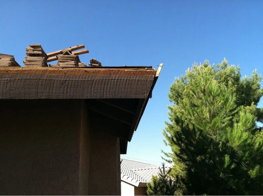 Slide of Brown Roofing