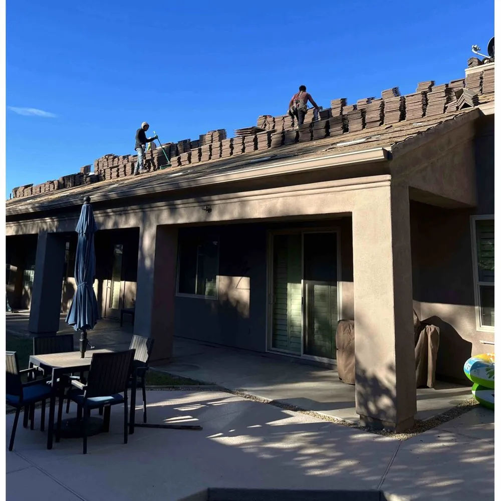 Slide of Brown Roofing