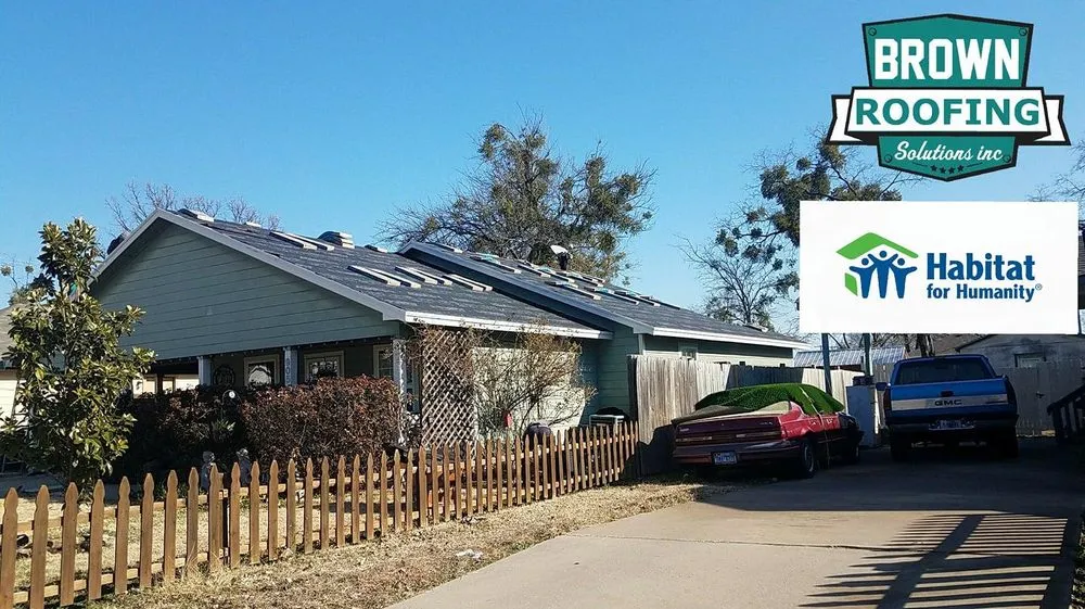 Slide of Brown Roofing Solutions