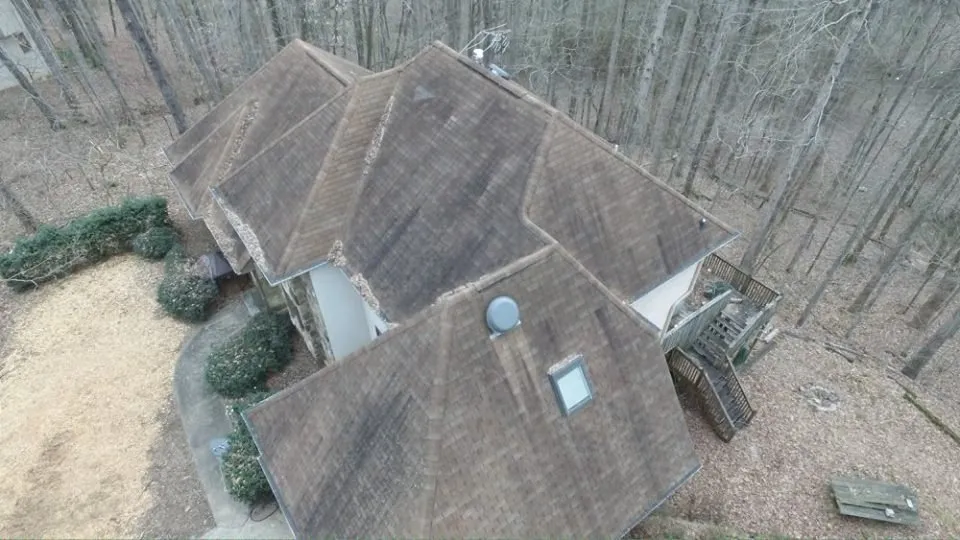 Slide of Brown Rooftops