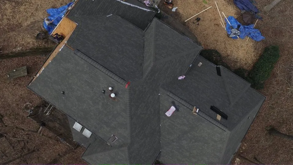 Slide of Brown Rooftops