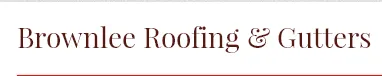 Slide of Brownlee Roofing & Gutters