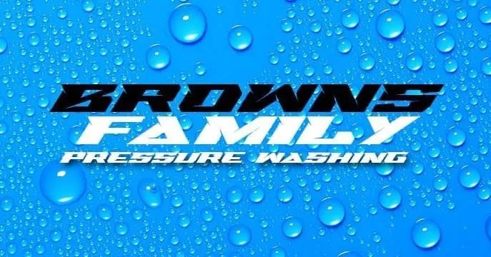 Slide of Browns Family Pressure Washing