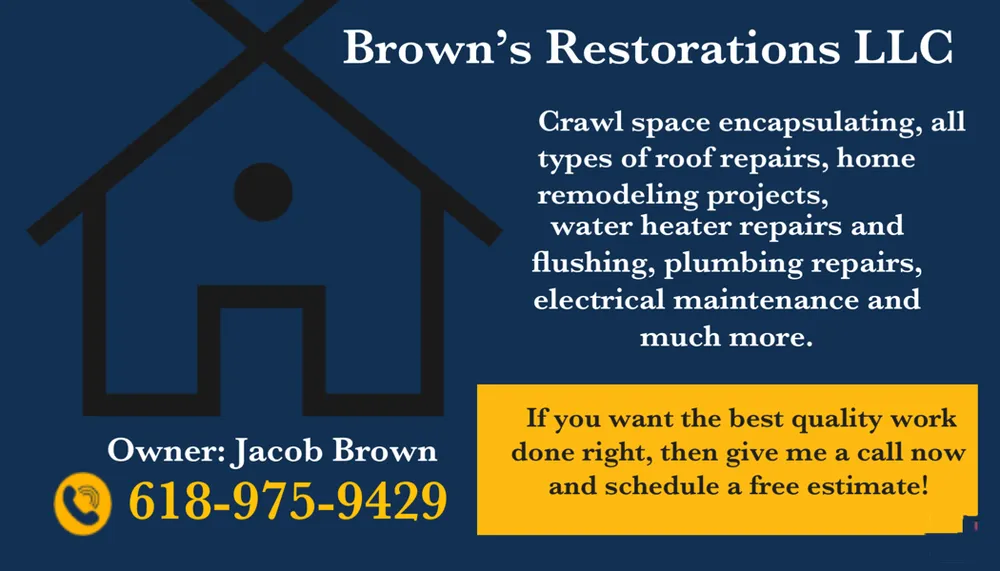 Slide of Brown’s Restorations