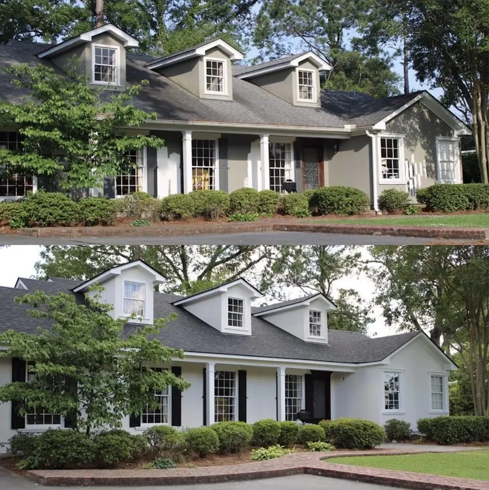 Slide of Brown's Roofing