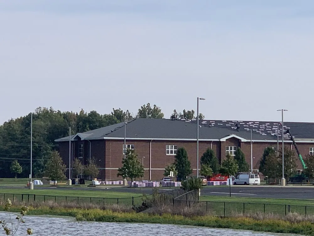 Slide of Brown's Roofing