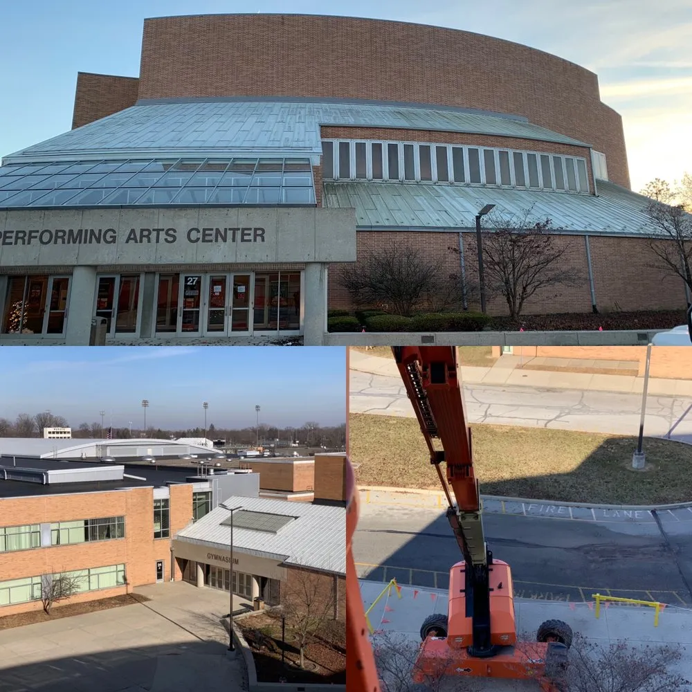 Slide of Brown's Roofing