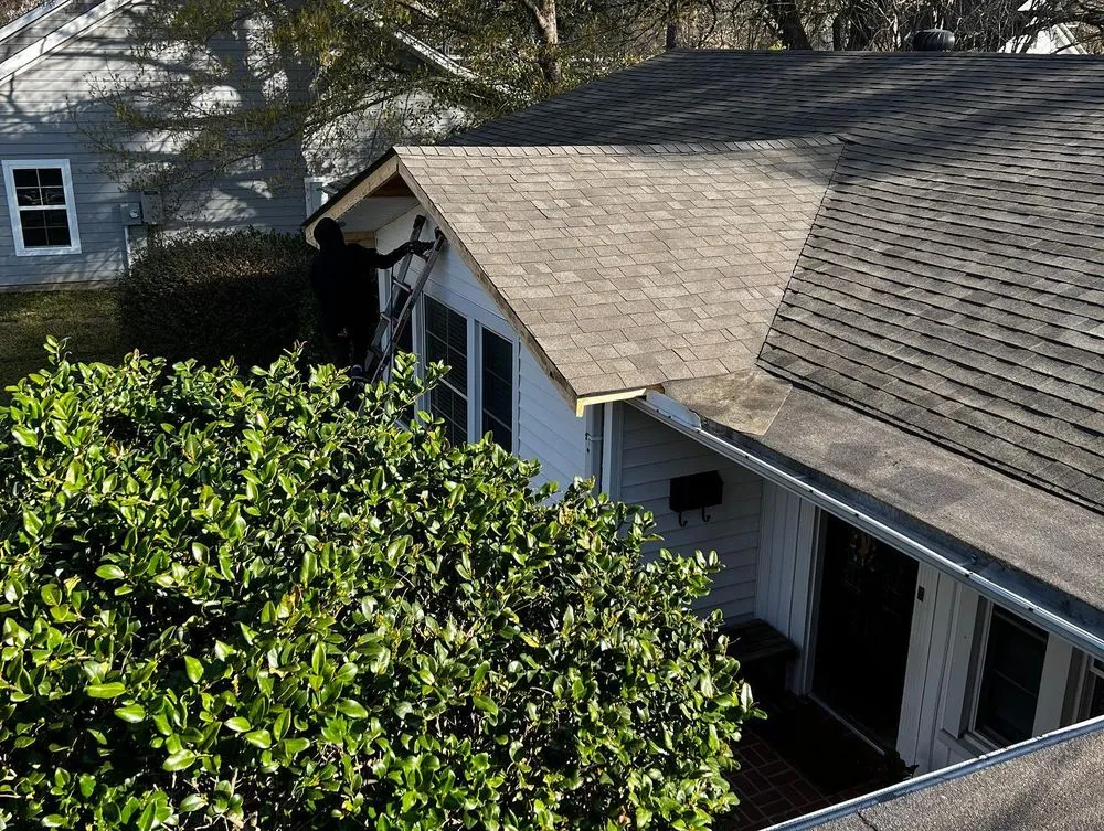 Slide of Brown's Roofing