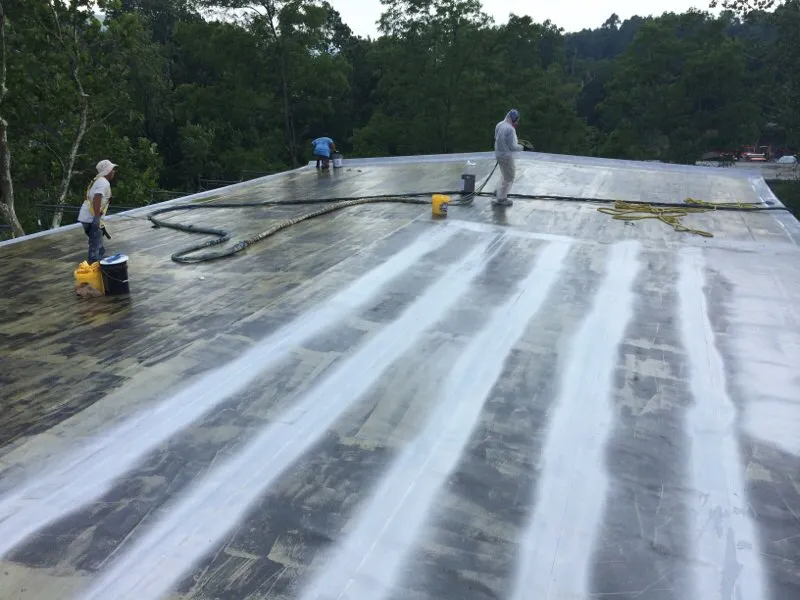 Slide of BRP Spray Foam Insulation