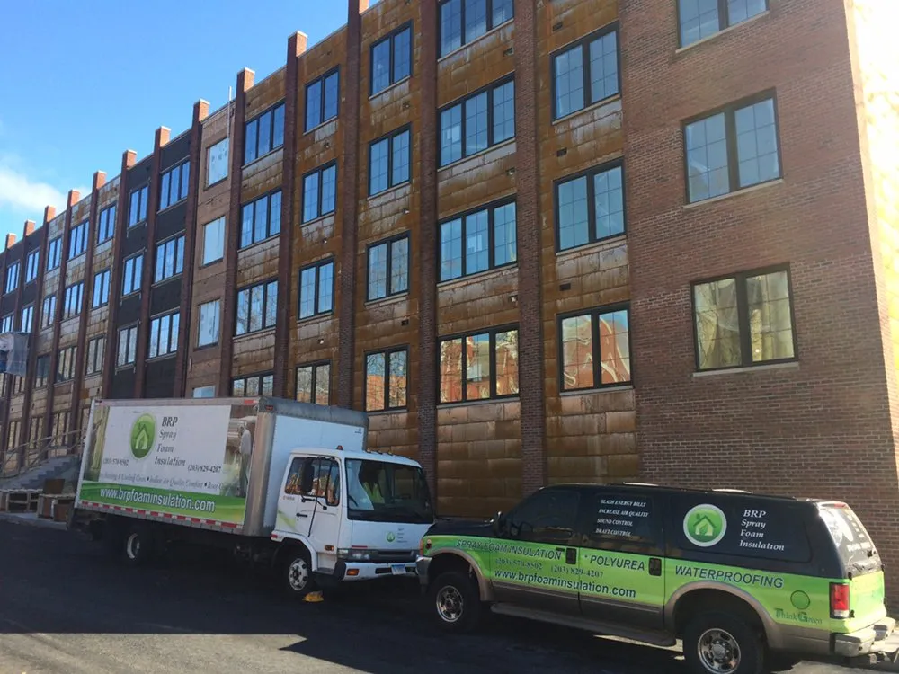 Slide of BRP Spray Foam Insulation