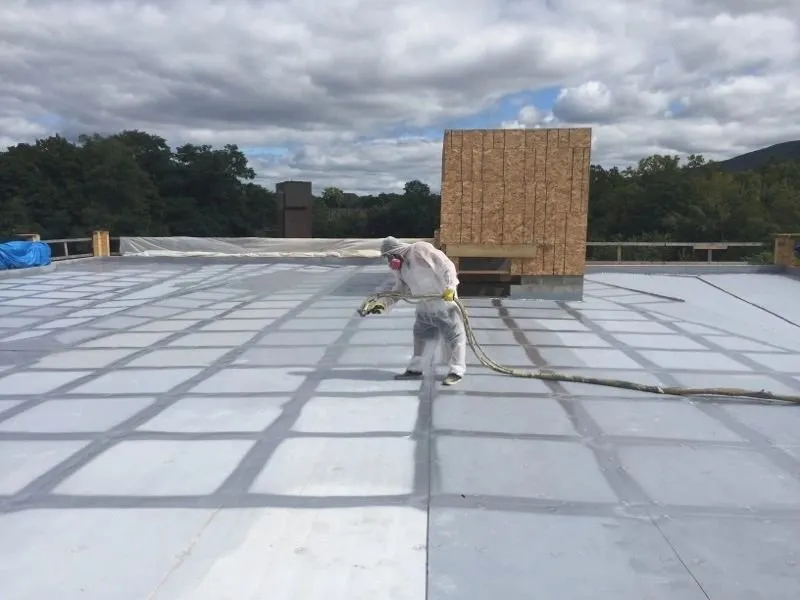 Slide of BRP Spray Foam Insulation