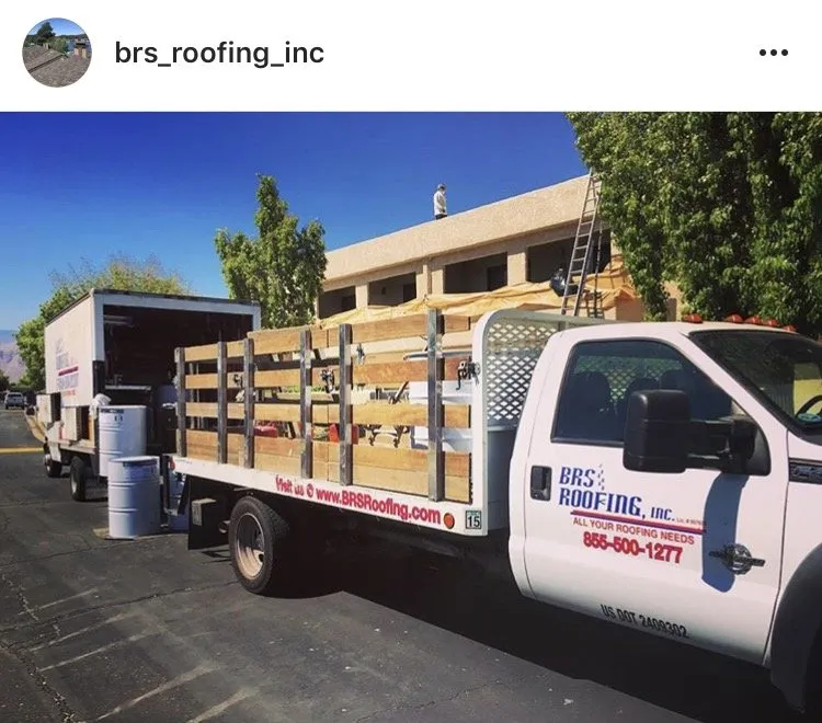 Slide of BRS Roofing