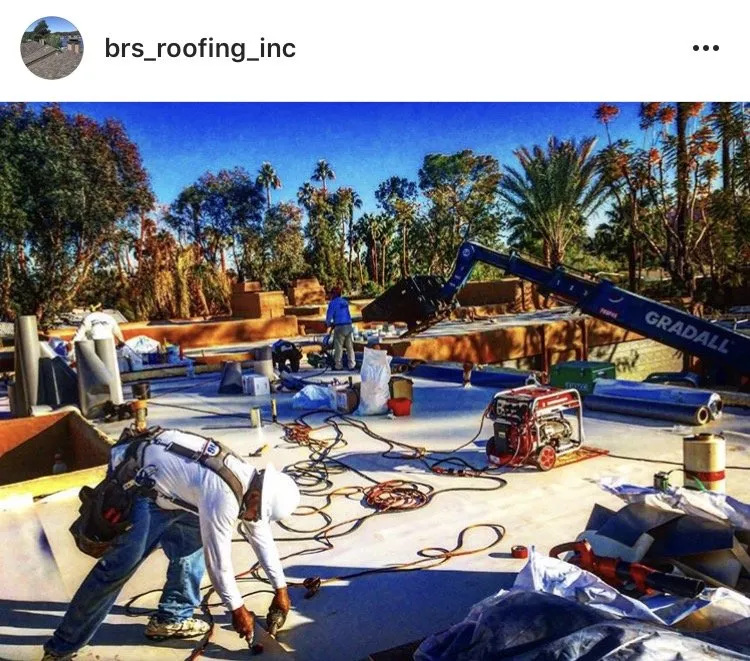 Slide of BRS Roofing