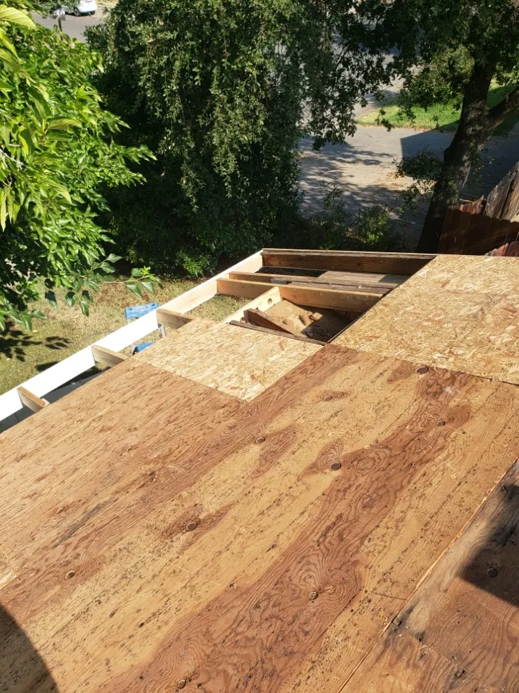 Slide of Brubaker's Roofing