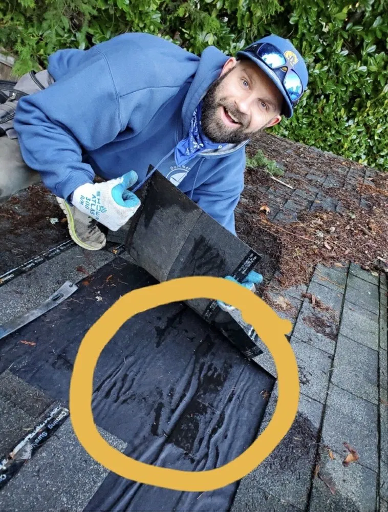 Slide of Bruce's Roofing