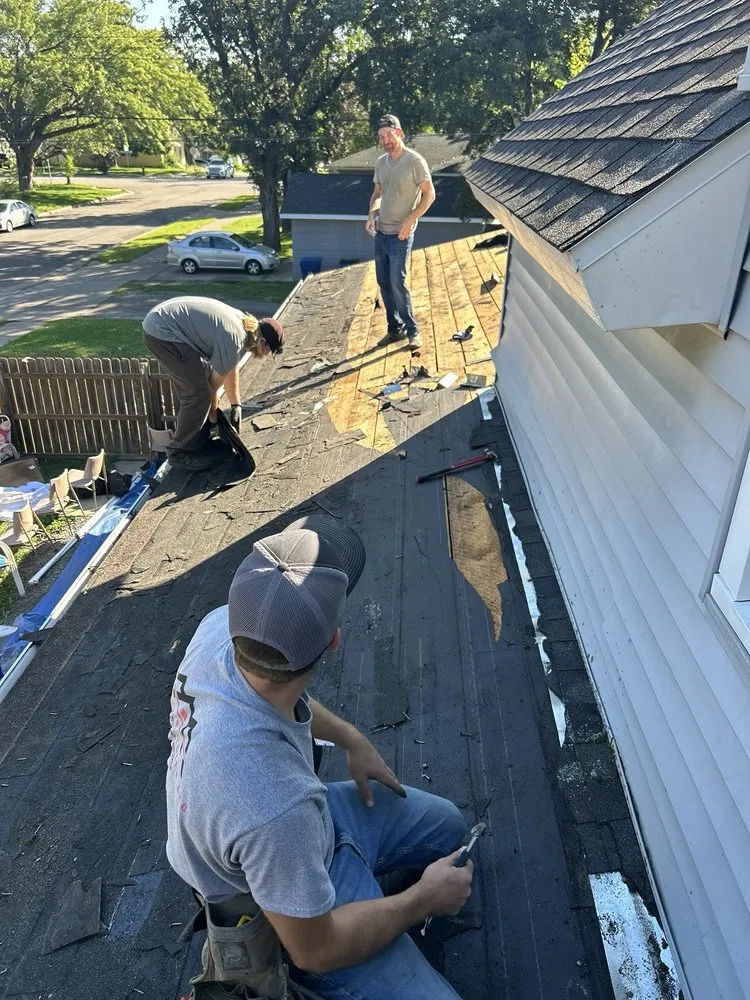 Professional roof installation for residential properties in St. Cloud, MN by Brudwick Builders