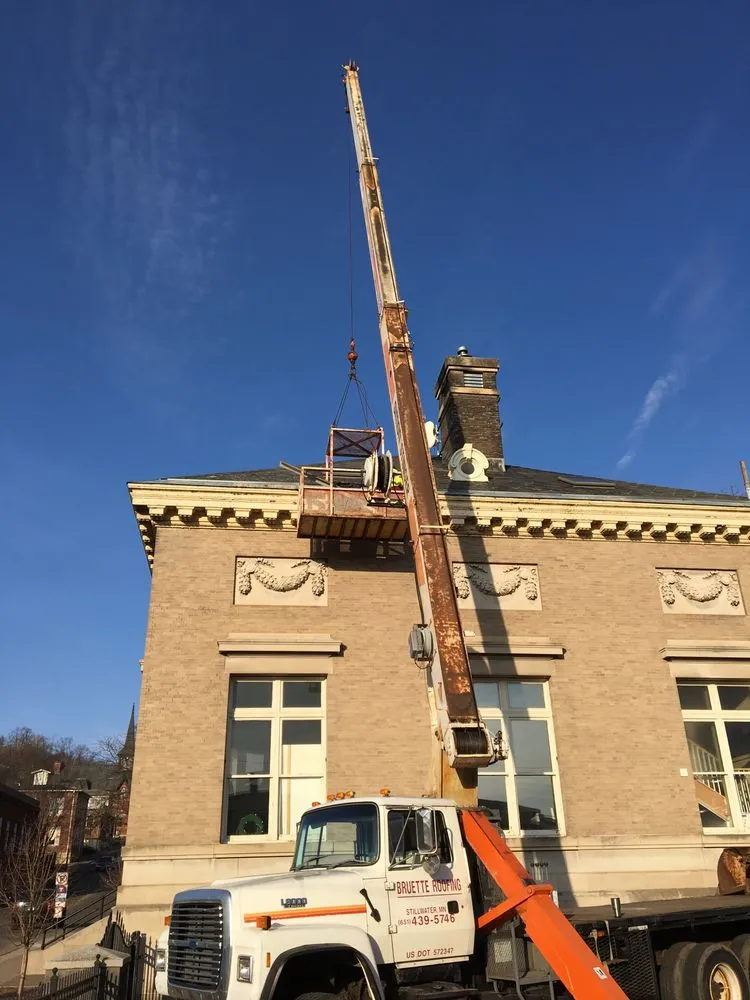 Slide of Bruette Roofing