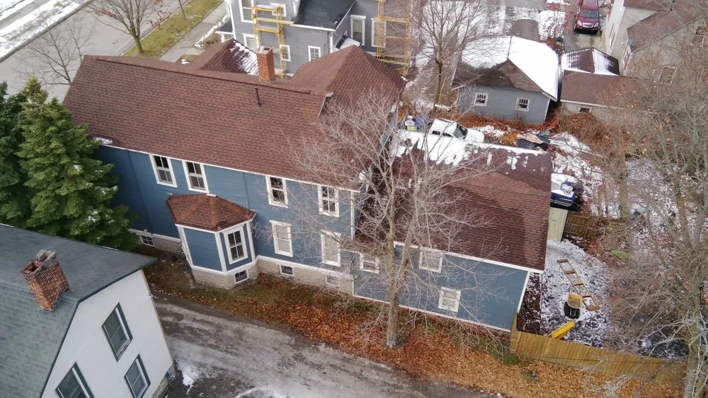 Slide of Bruning Boys construction