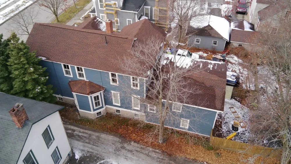 Slide of Bruning Boys construction