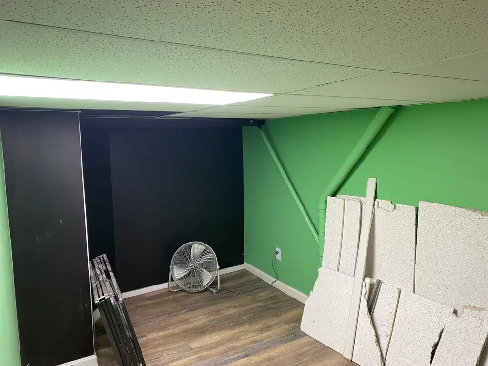 Slide of Bruning Boys construction