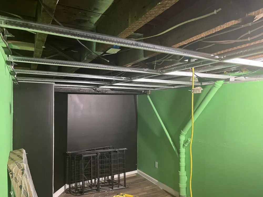 Slide of Bruning Boys construction