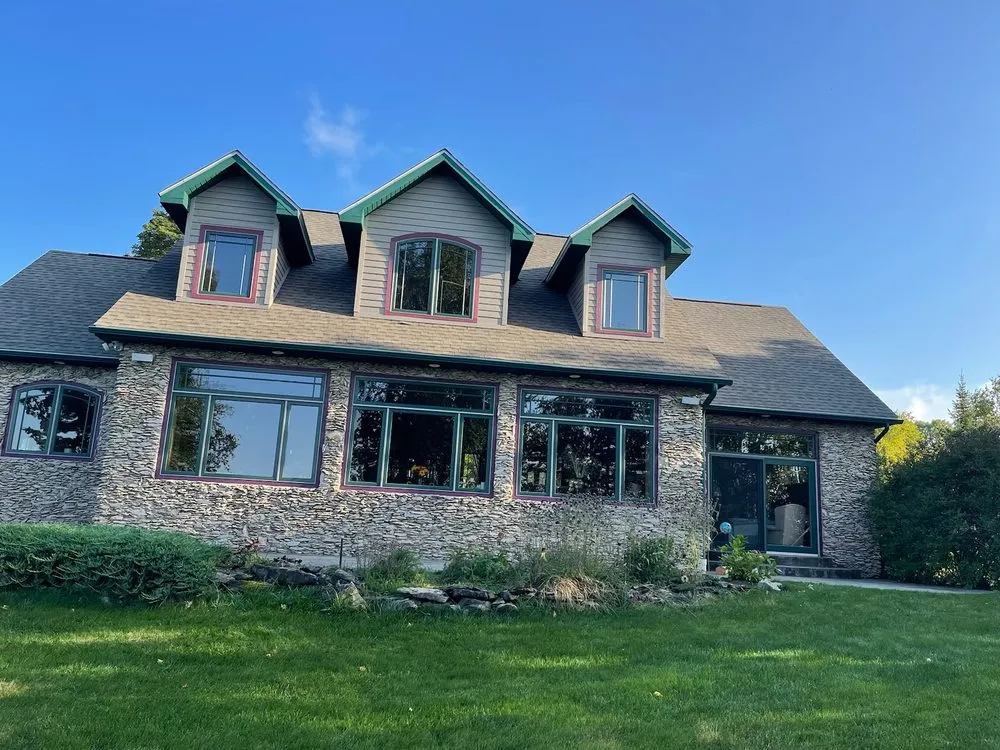 Slide of Bruning Boys construction