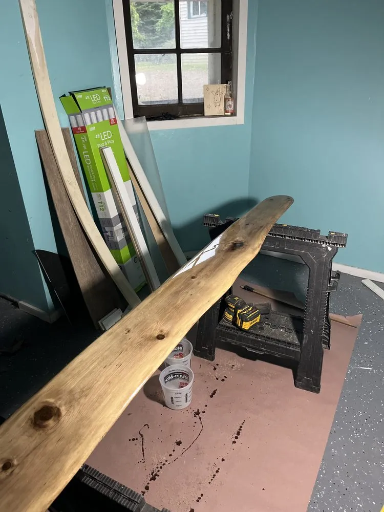 Slide of Bruning Boys construction