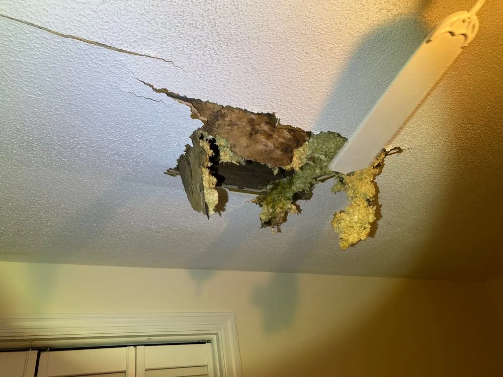 Slide of Brunson's Roofing