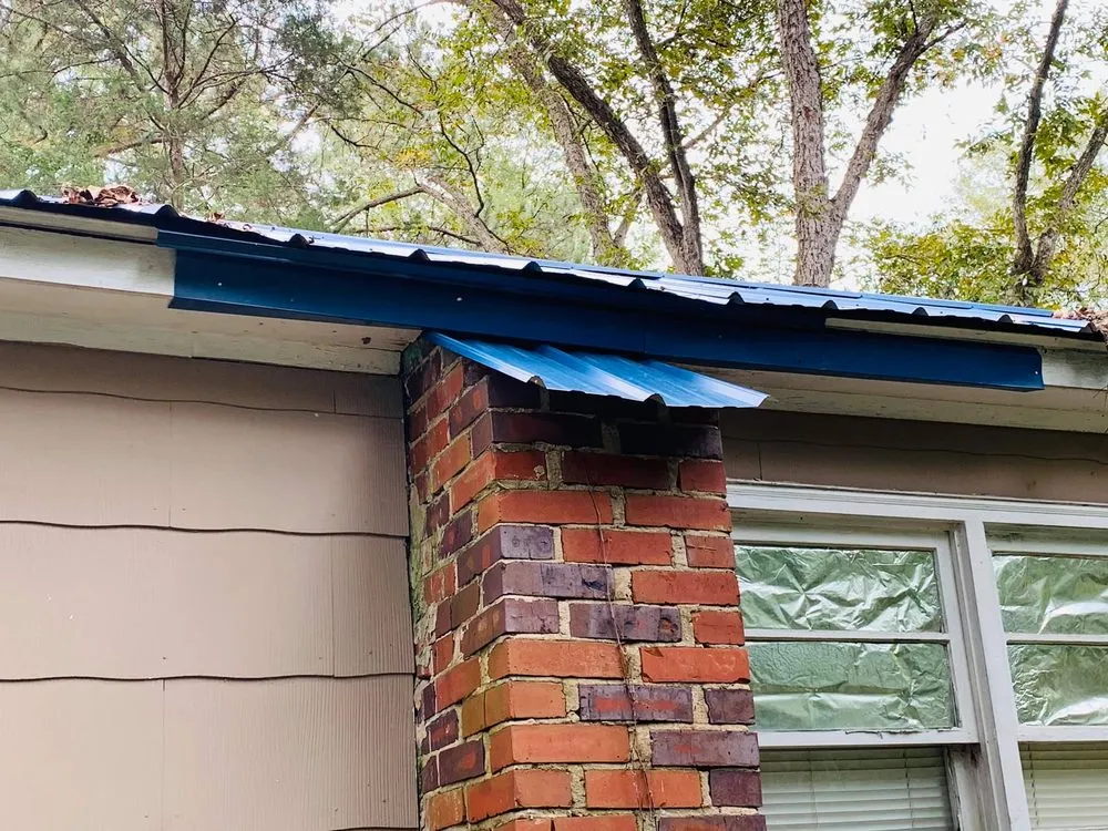 Slide of Brunson's Roofing